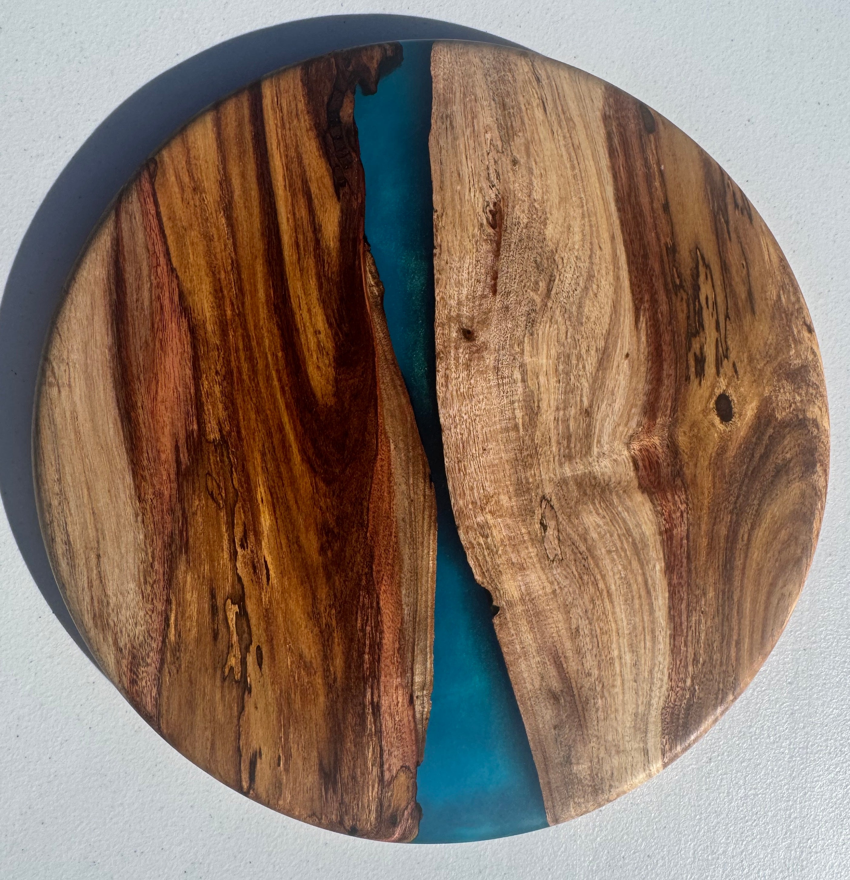 Round Acacia Serving Board or Lazy Susan