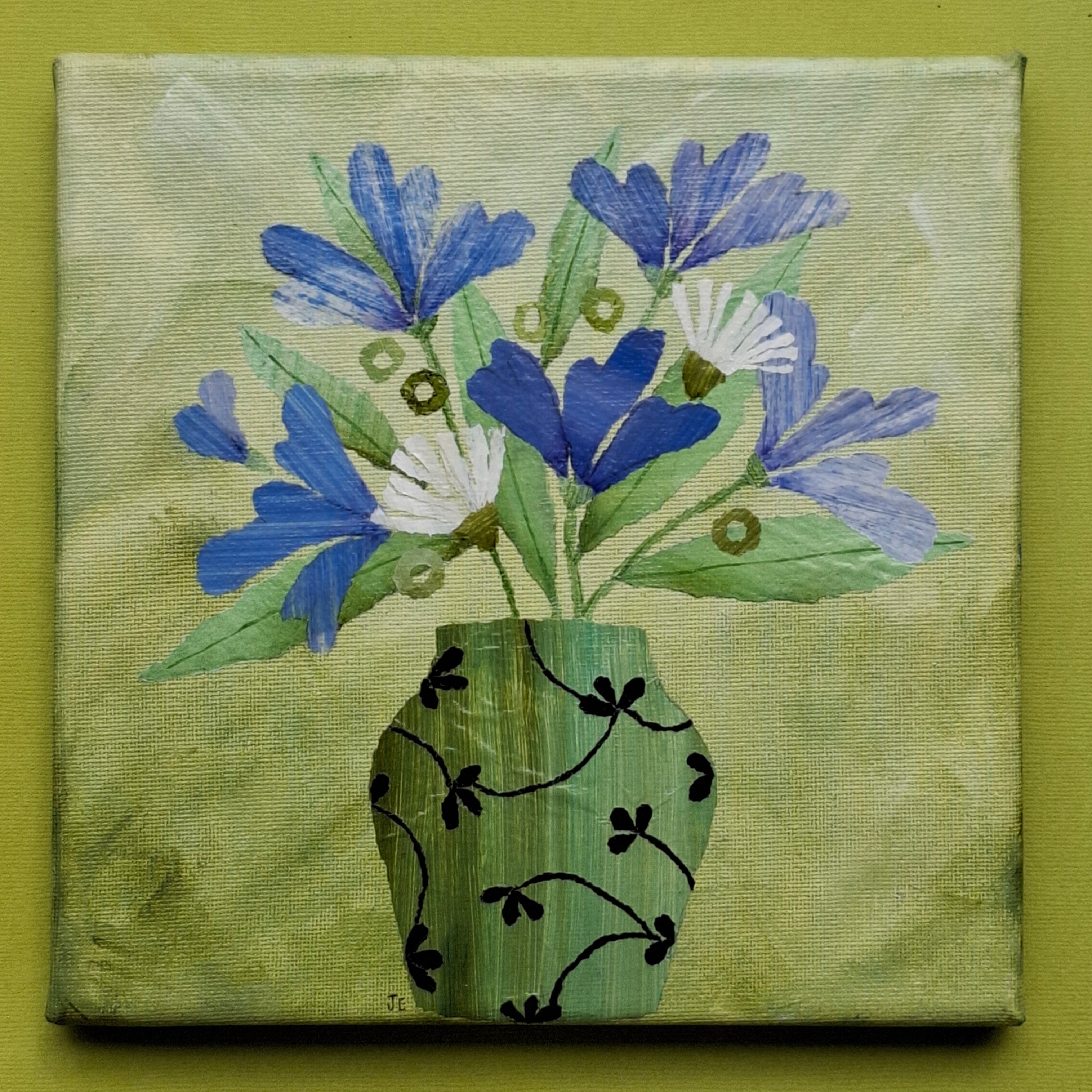 ORIGINAL ARTWORK - Spring Joy - 20cm x 20cm