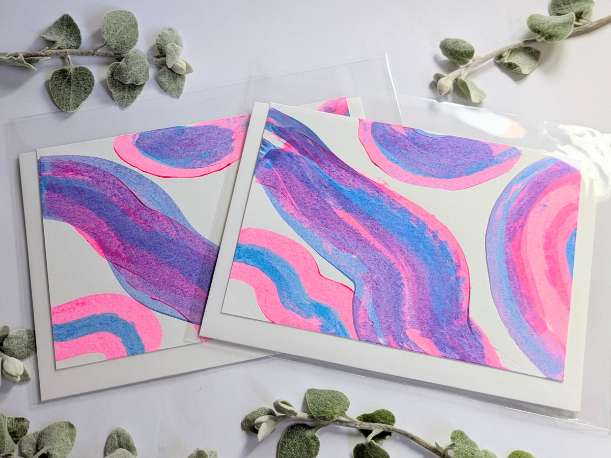 Hand Printed Greeting Cards