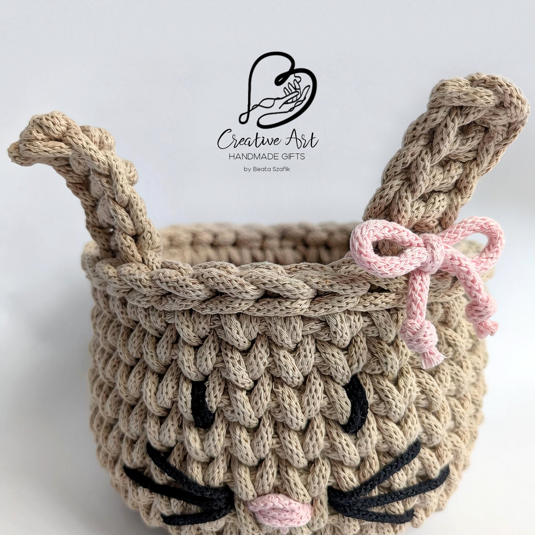 Cheeky Bunny Basket