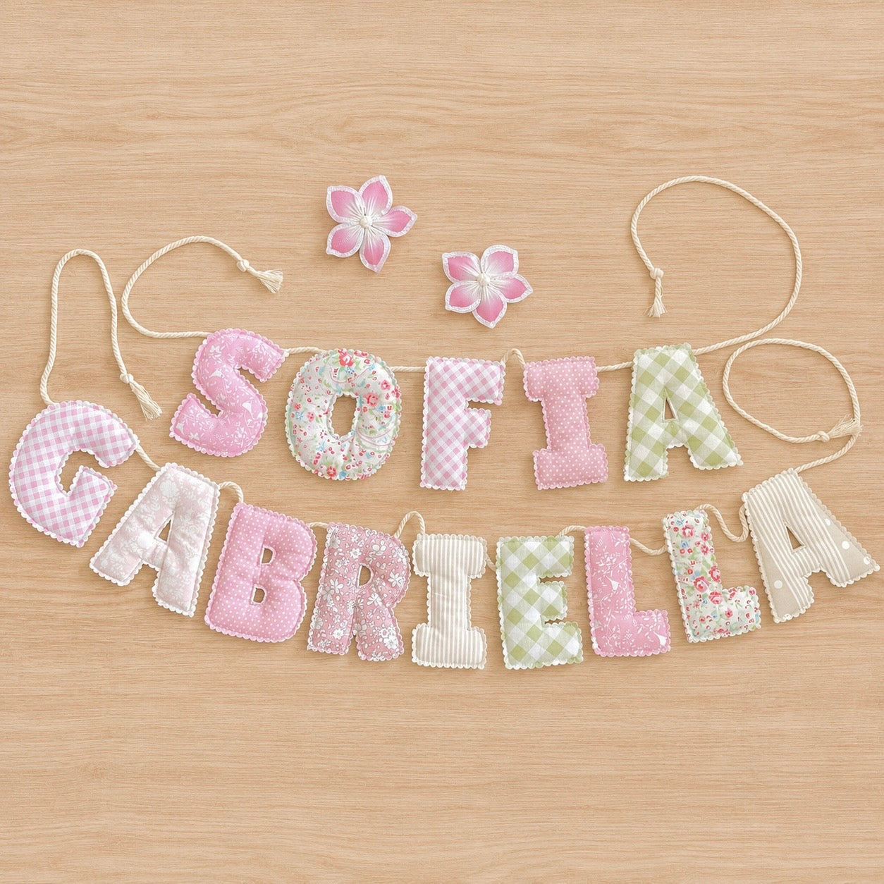Personalised Handmade Bunting – Custom Name Banner