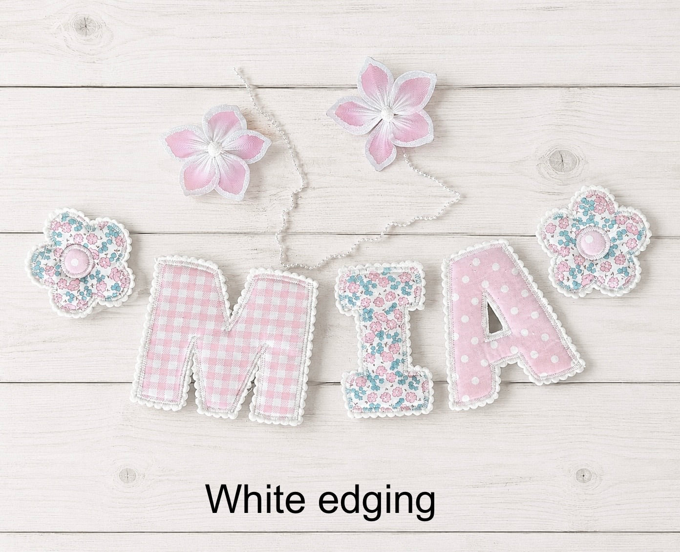 Personalised Handmade Bunting – Custom Name Banner