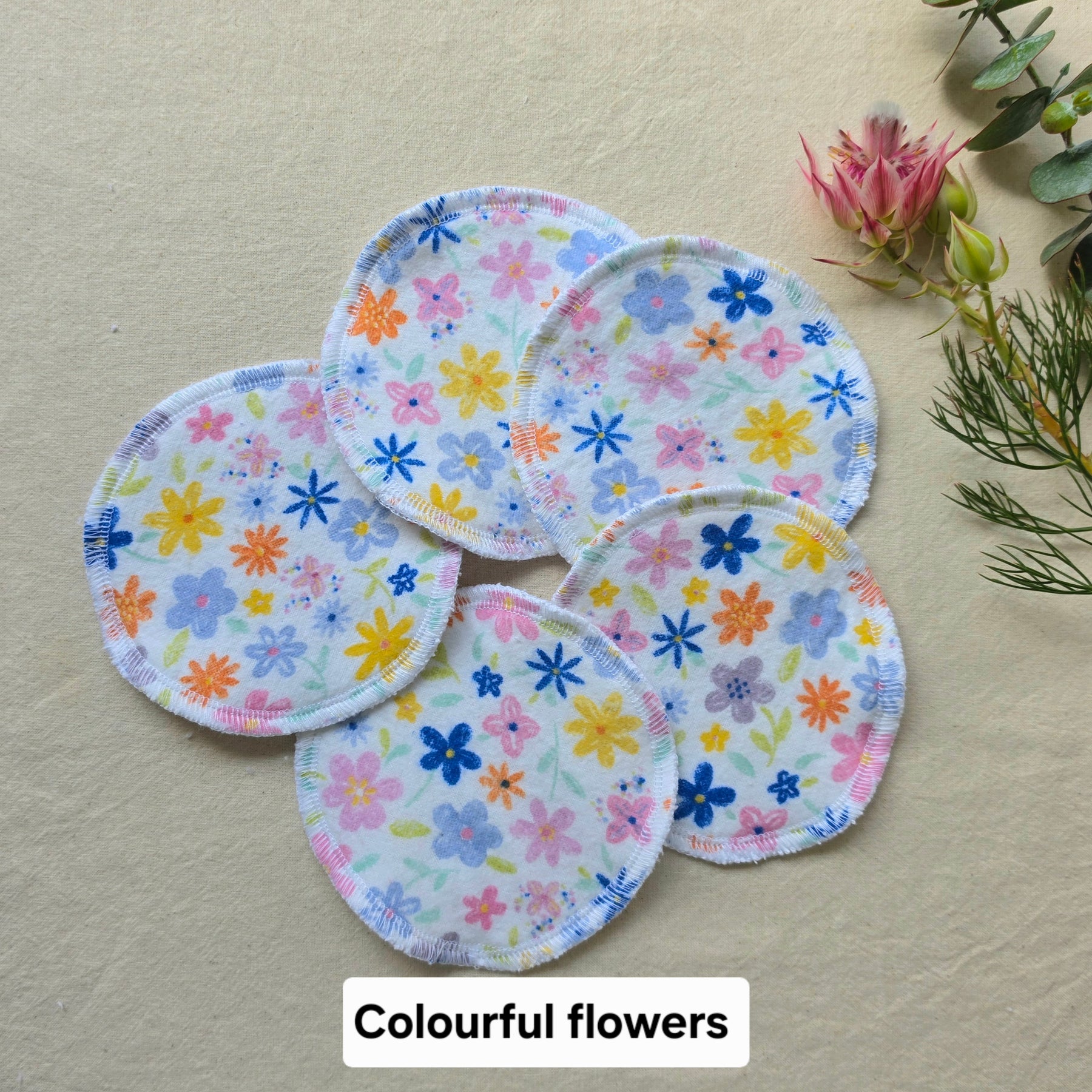 Reusable Face Rounds Set of 5