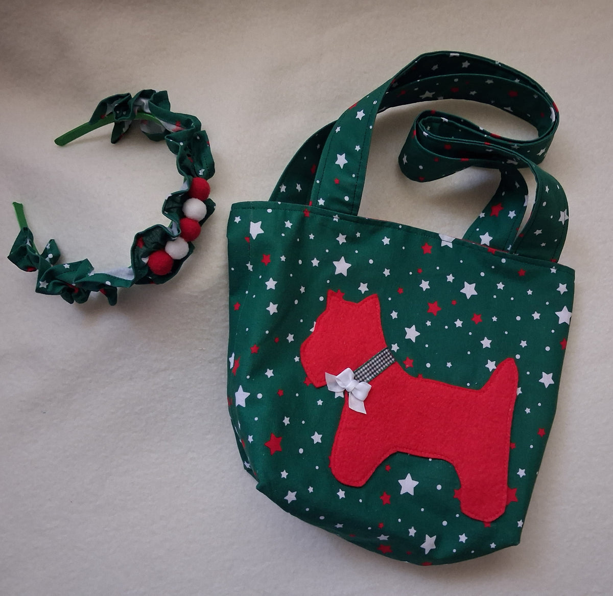 Children's Christmas Handbag & Headband
