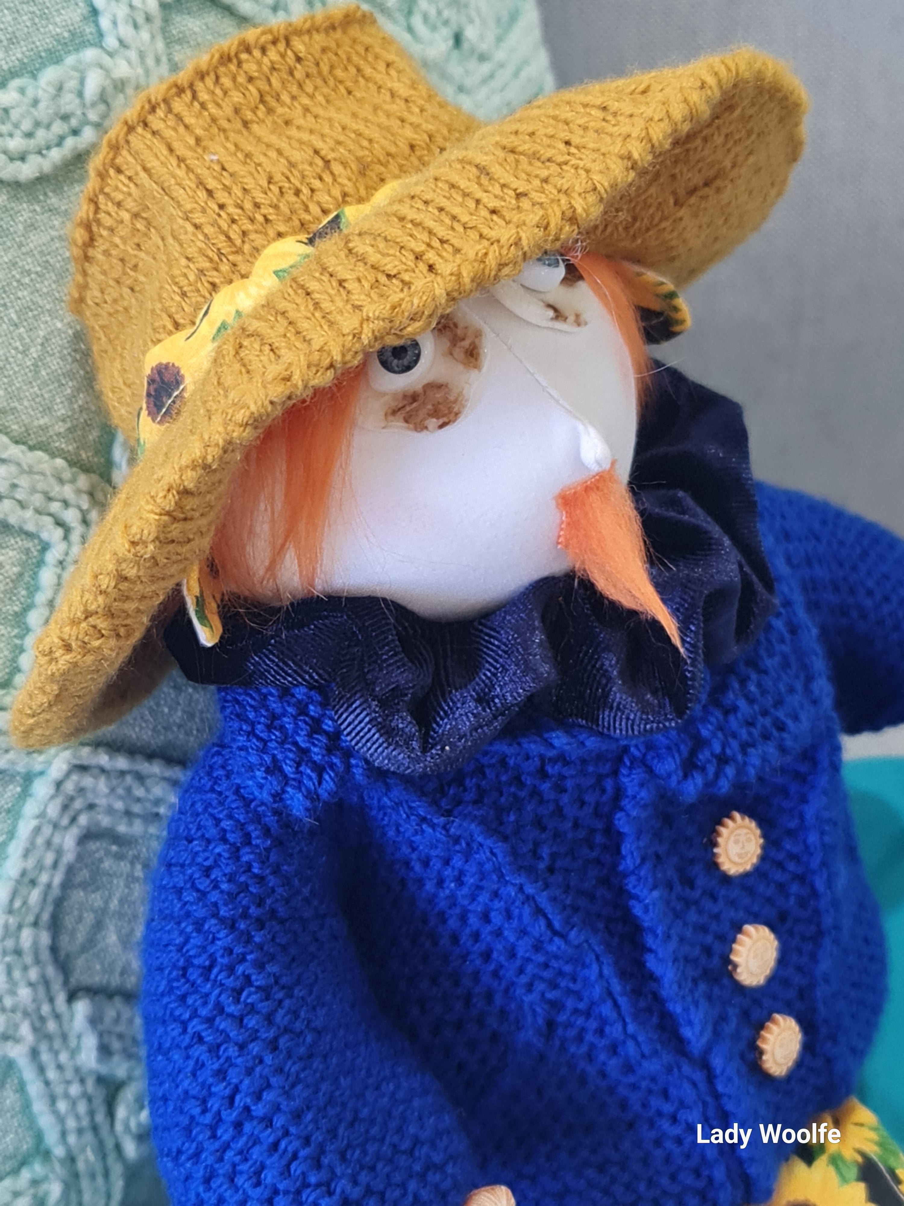 Handmade Art Doll - Vincent Van Gogh