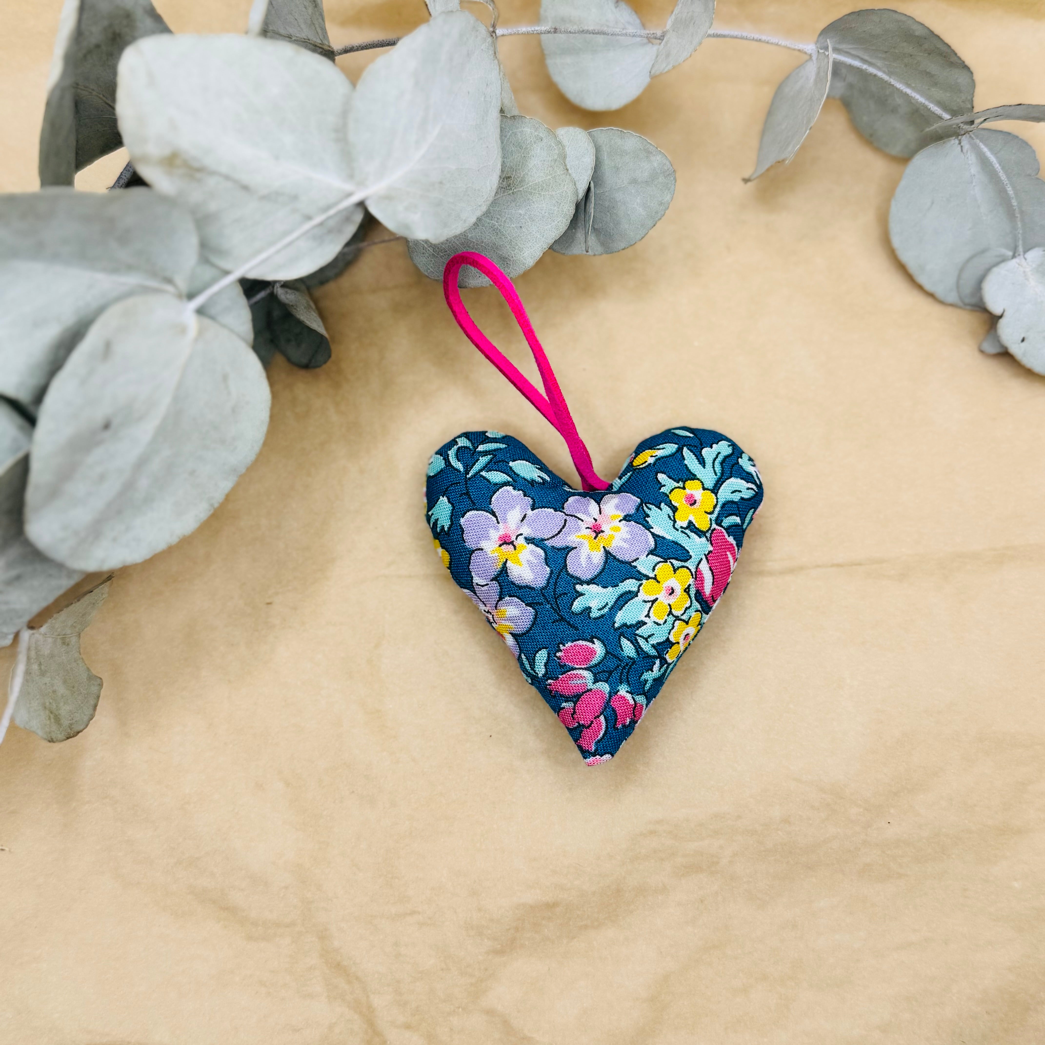 Handmade Liberty Floral Hearts