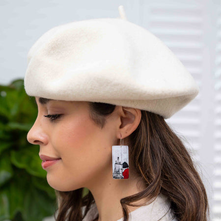 The Artist Painting Earrings