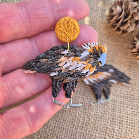 Wedge Tail Eagle Earrings