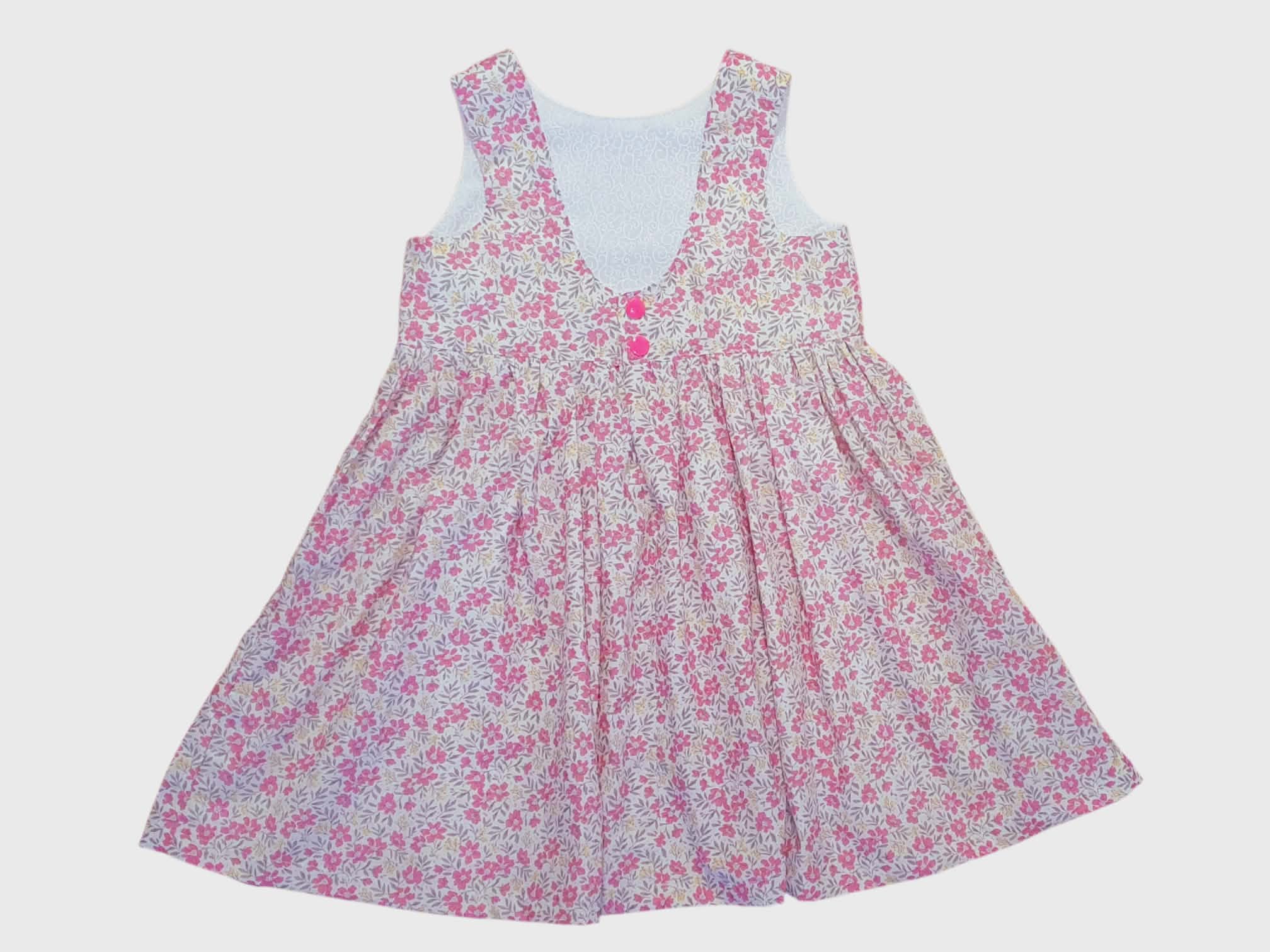 Floral Summer Dress - Sizes 3 & 4