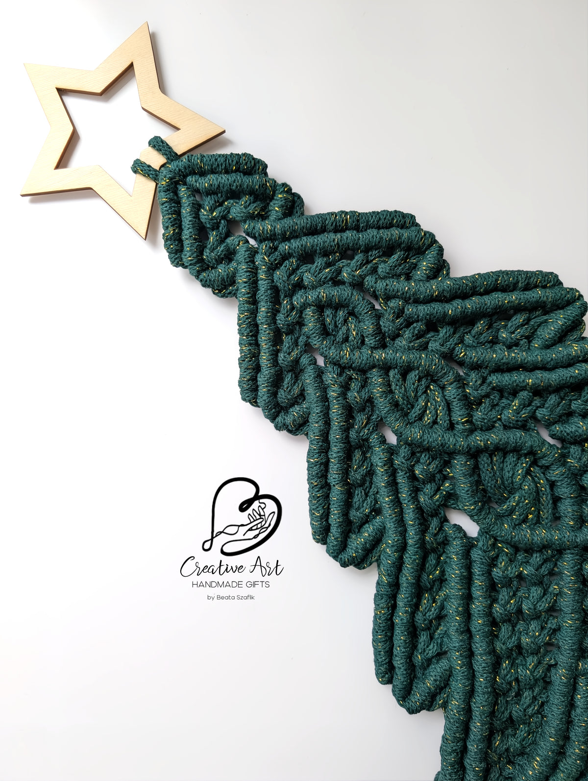 Macrame Christmas Tree wall hanging