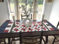 Festive Christmas Table Runner | Handmade in Australia | Seasonal Home Decor