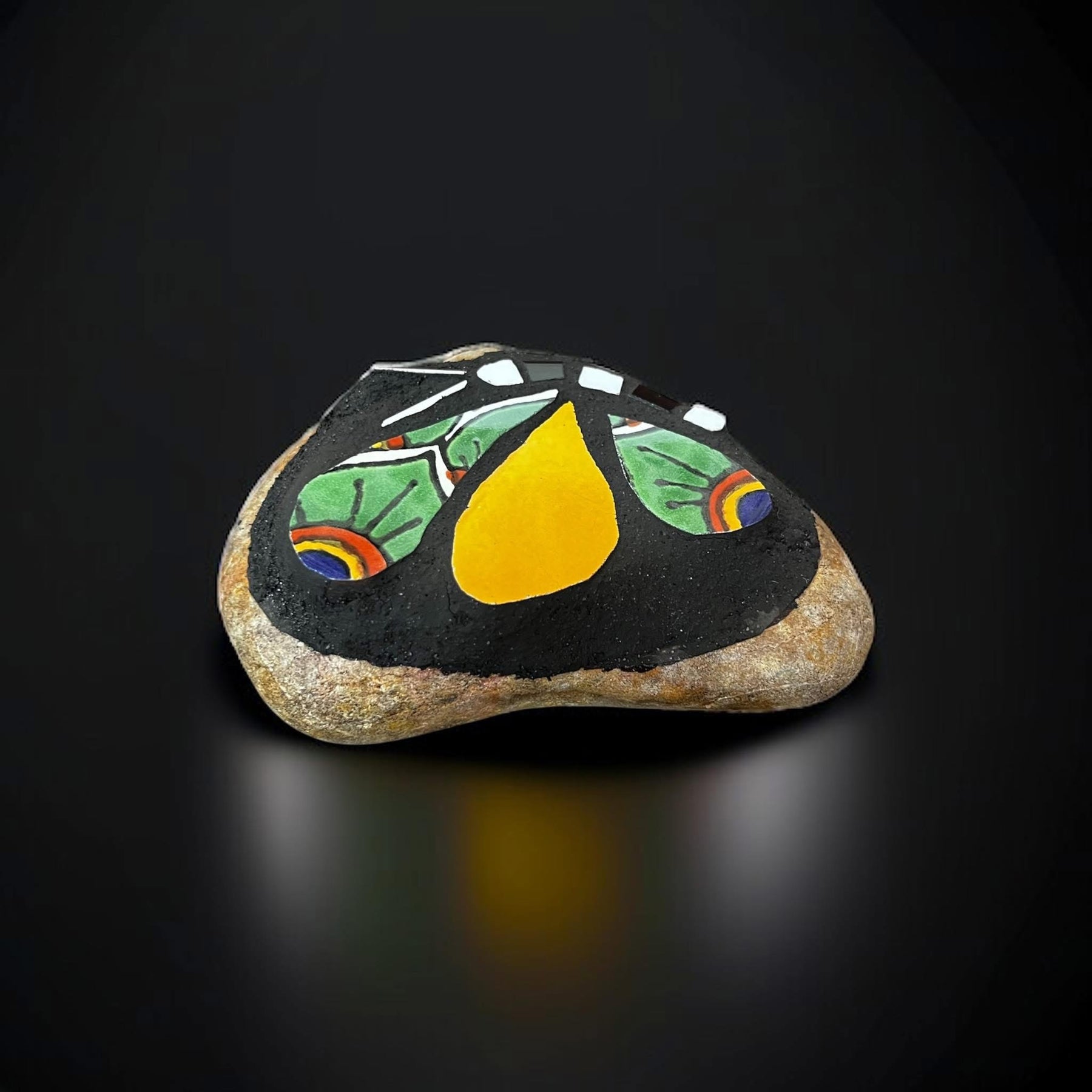 Mosaic Butterfly Stone.