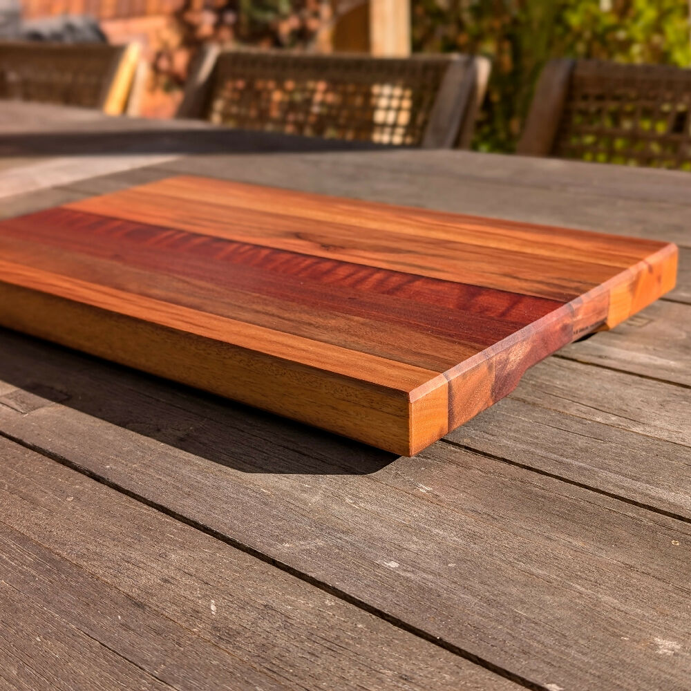 Australian Hardwood Solid Edge-Grain Cutting Board