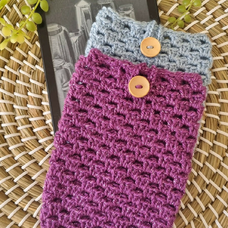 Crochet Kindle Sleeve | Sparkle Series