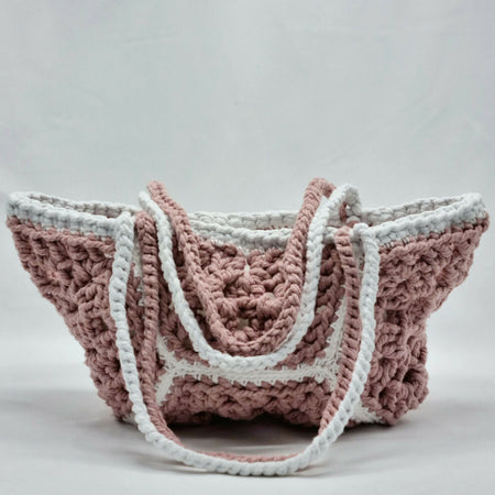 Chunky Crochet Tote Bag