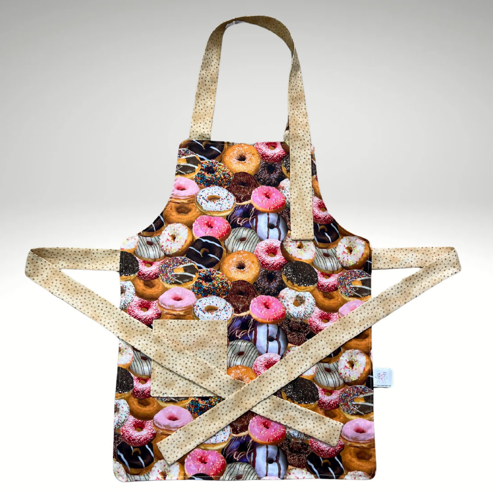 Apron ...Children's Reversible ... Donut ... 2-3 years