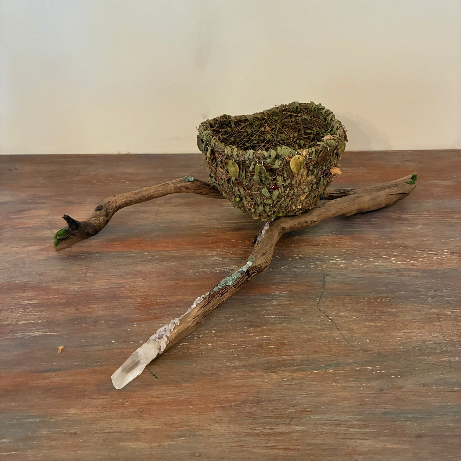 Beautified Birds Nest Sculpture