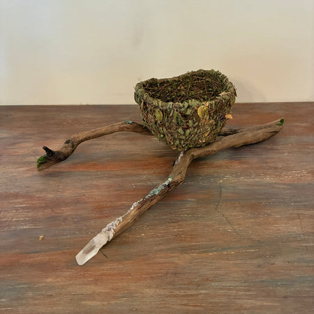 Beautified Birds Nest Sculpture