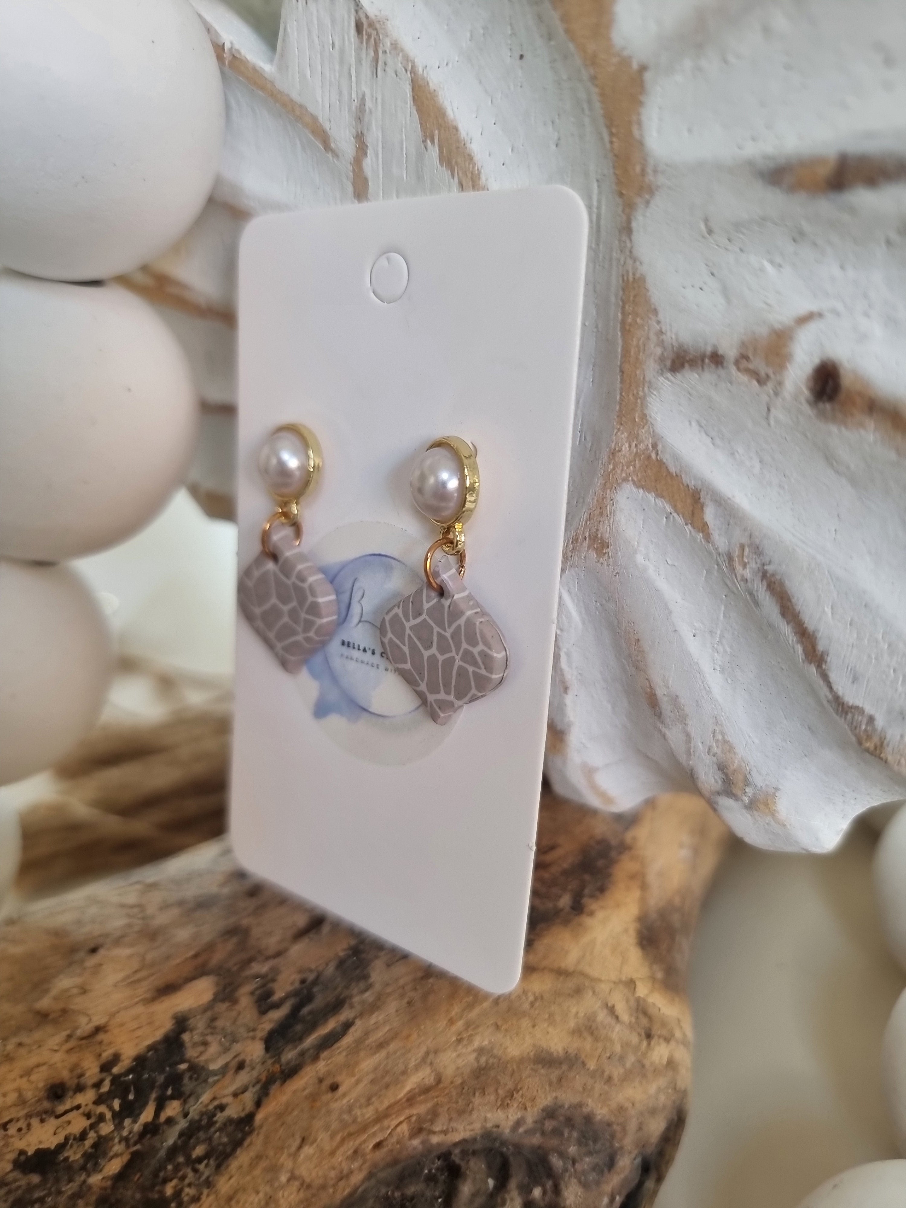 Pearl Mosaic Dangles