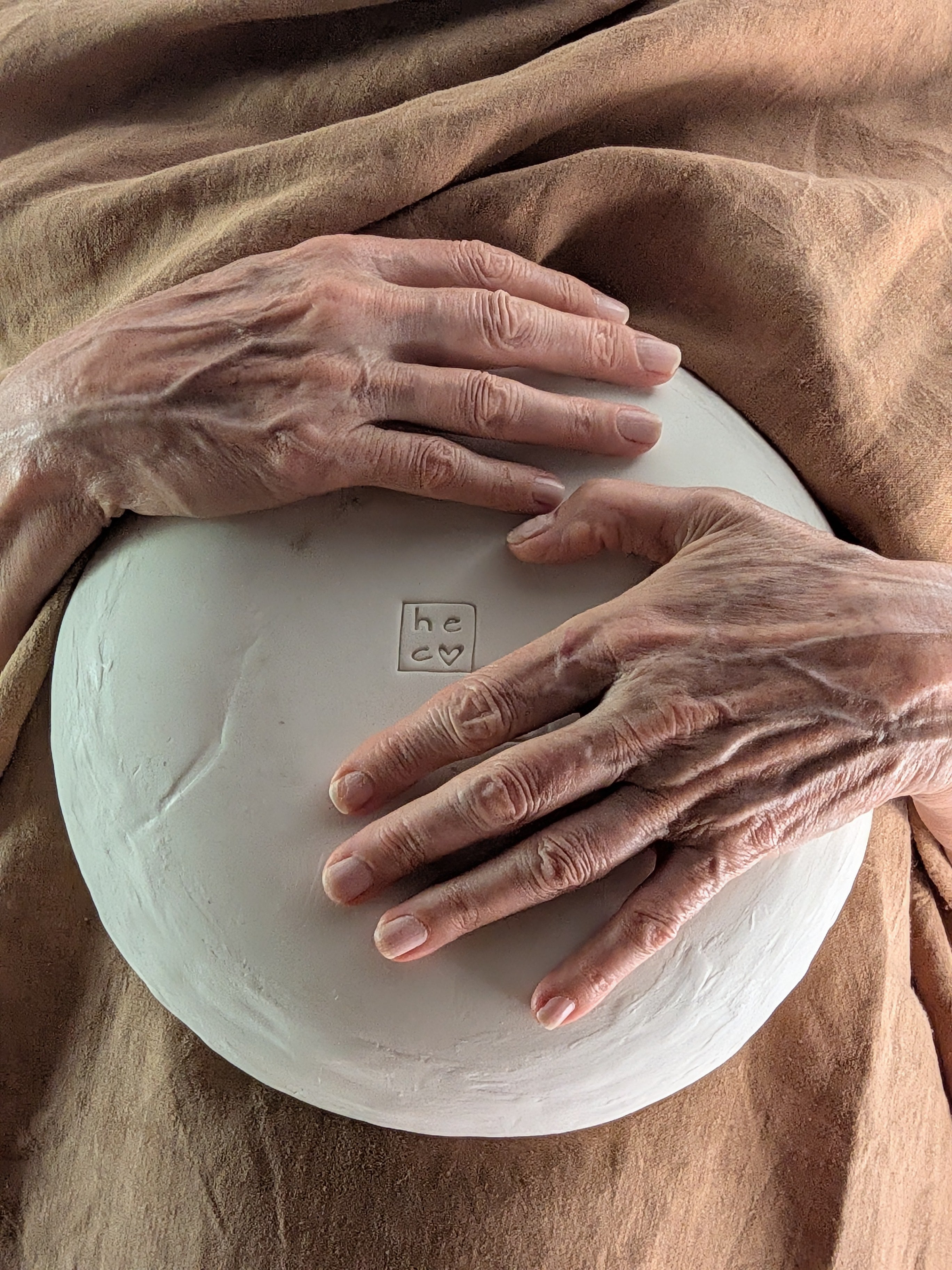 White Porcelain Serving Bowl | function • comfort • handformed