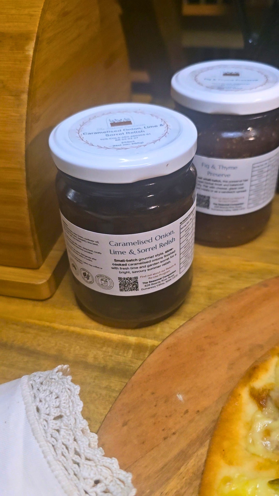 Caramelised Onion, Lime & Sorrel Relish
