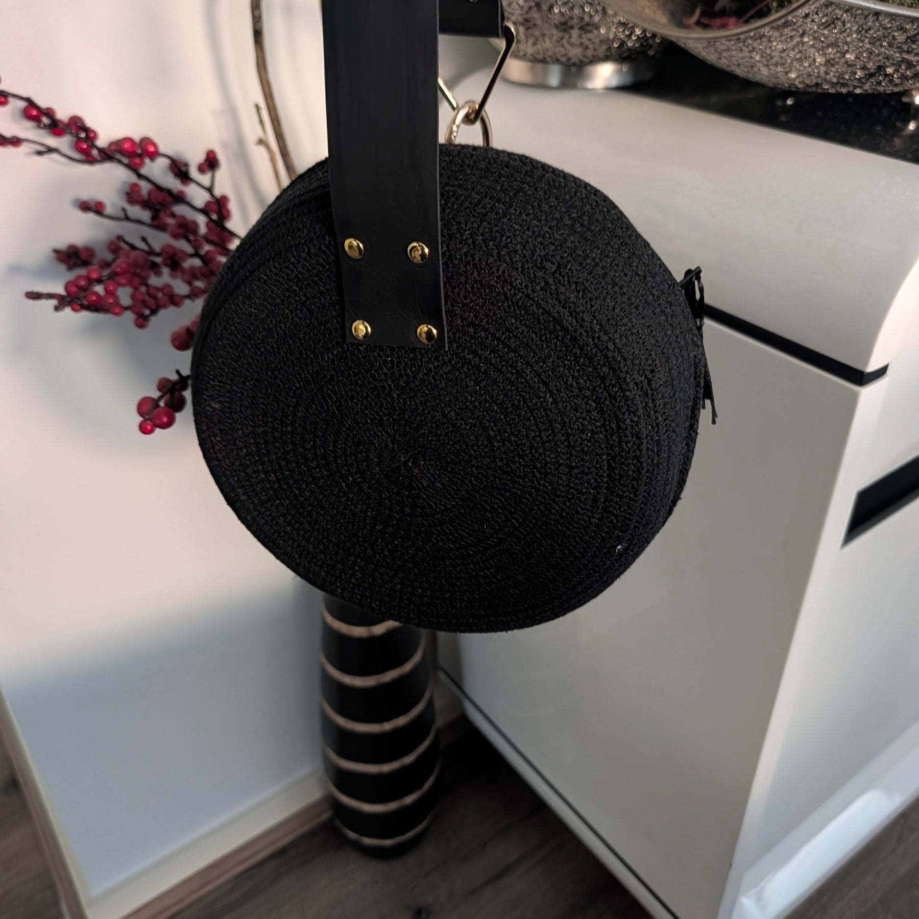 "Orbit" (S) Handmade Cotton Cord Bag