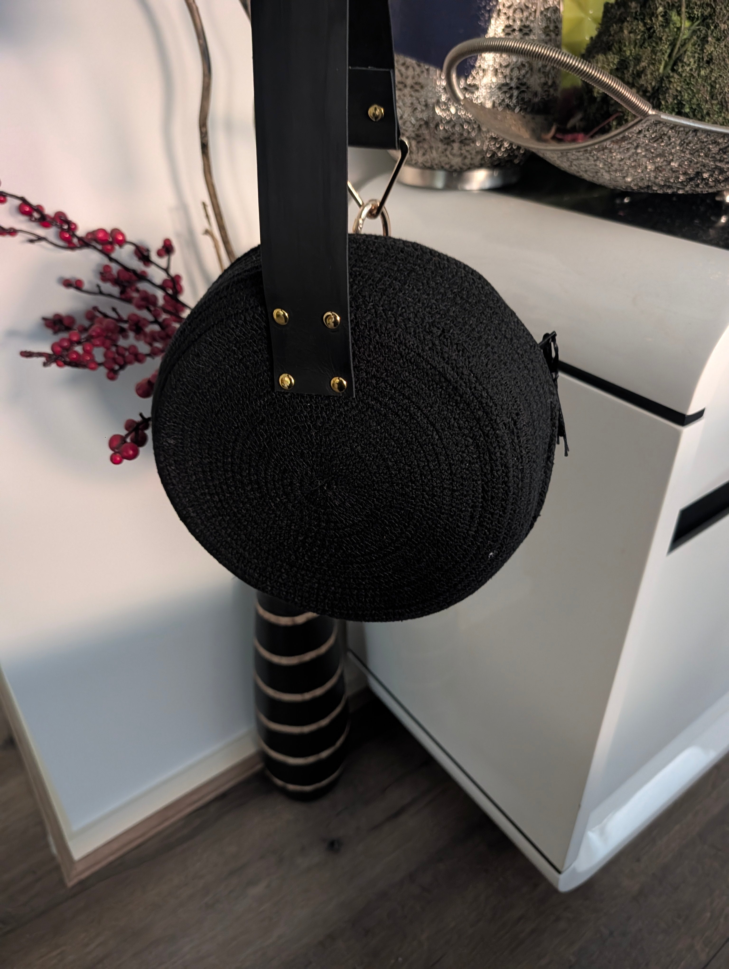 "Orbit" (S) Handmade Cotton Cord Bag