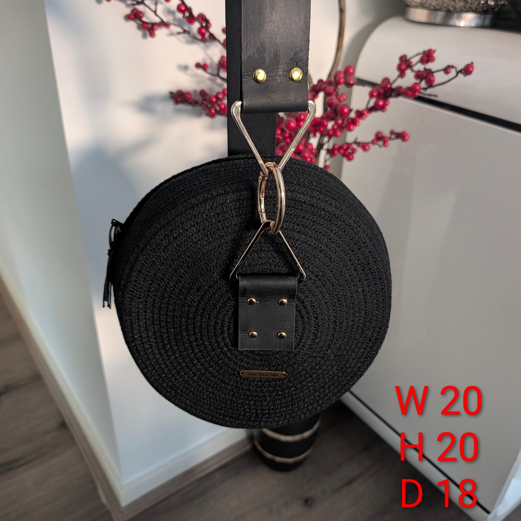 "Orbit" (S) Handmade Cotton Cord Bag