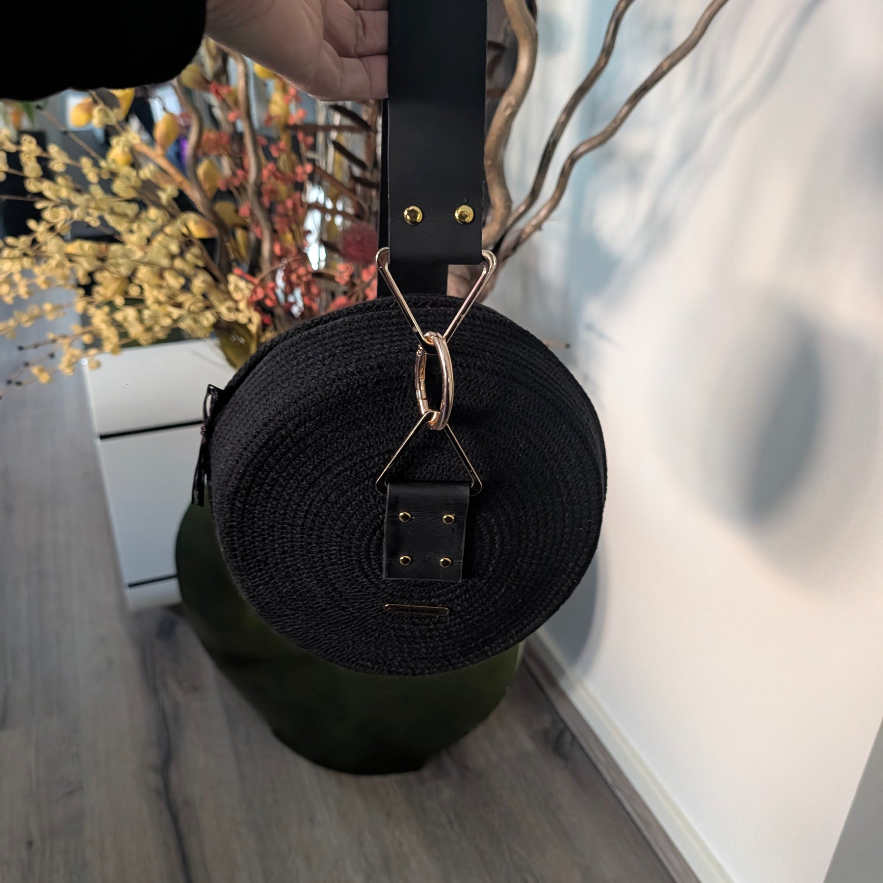 "Orbit" (S) Handmade Cotton Cord Bag