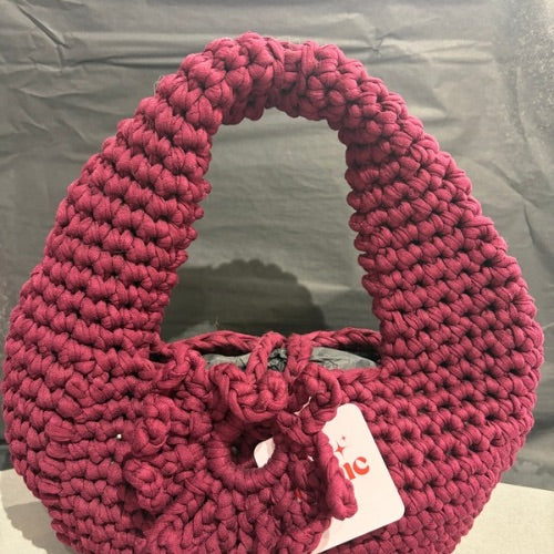 Crocheted Crescent Bag