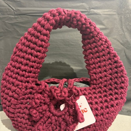 Crocheted Crescent Bag
