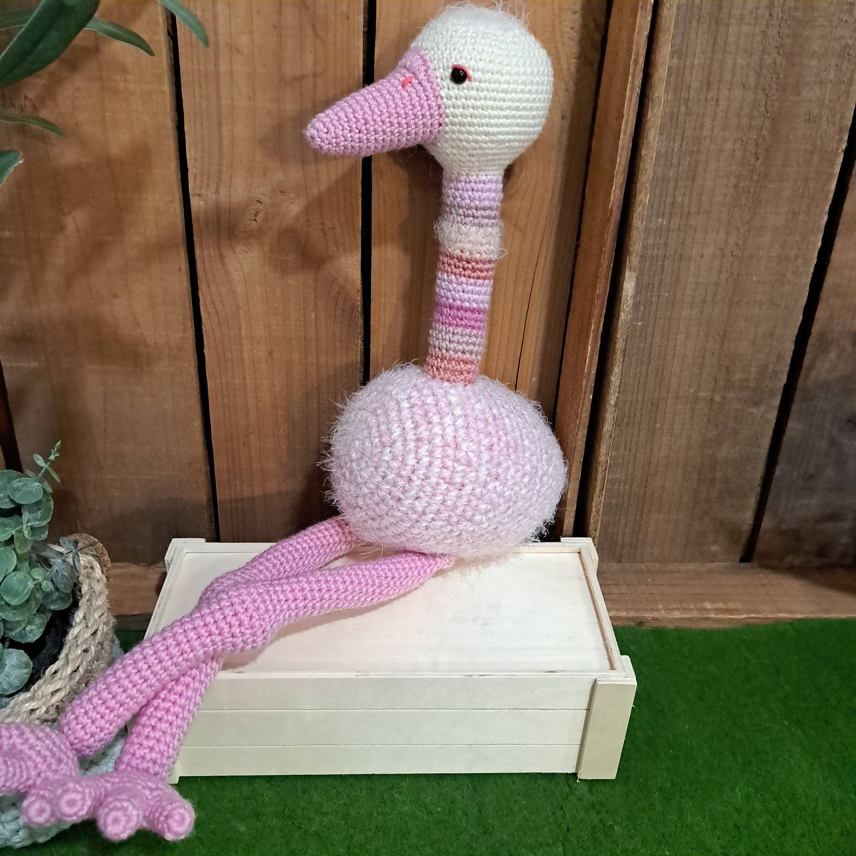 Custom order of pink emu