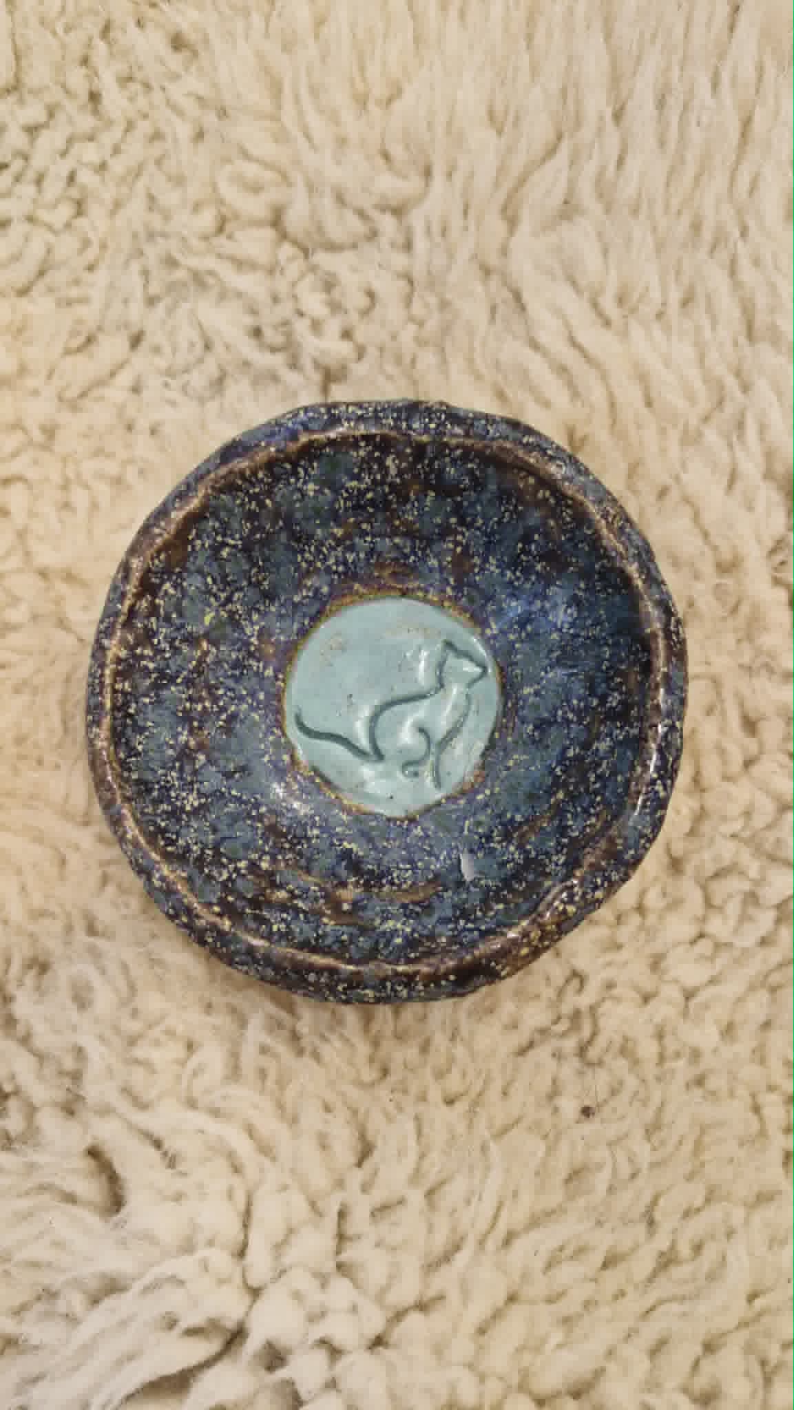Small Cat Trinket Dish