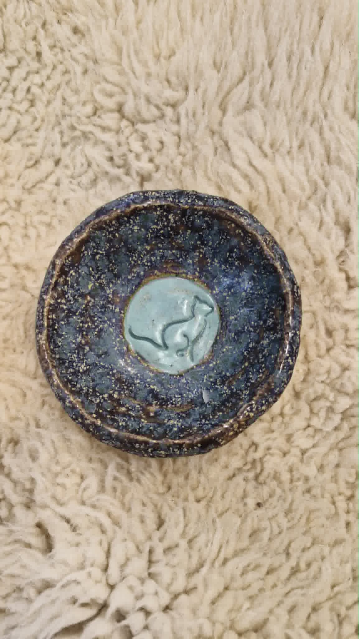 Small Cat Trinket Dish