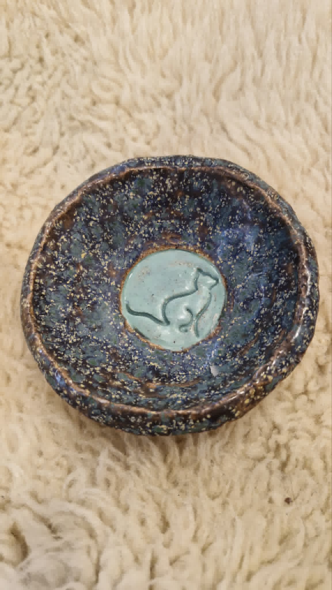 Small Cat Trinket Dish