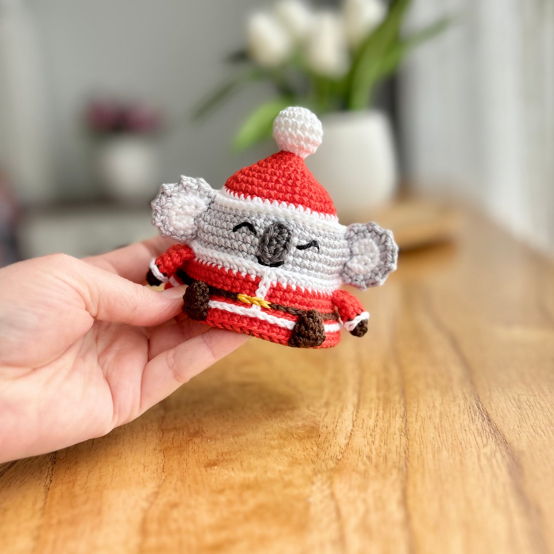 Pre-Order | Reversible Koala & Christmas Tree | Australian Cotton | crochet