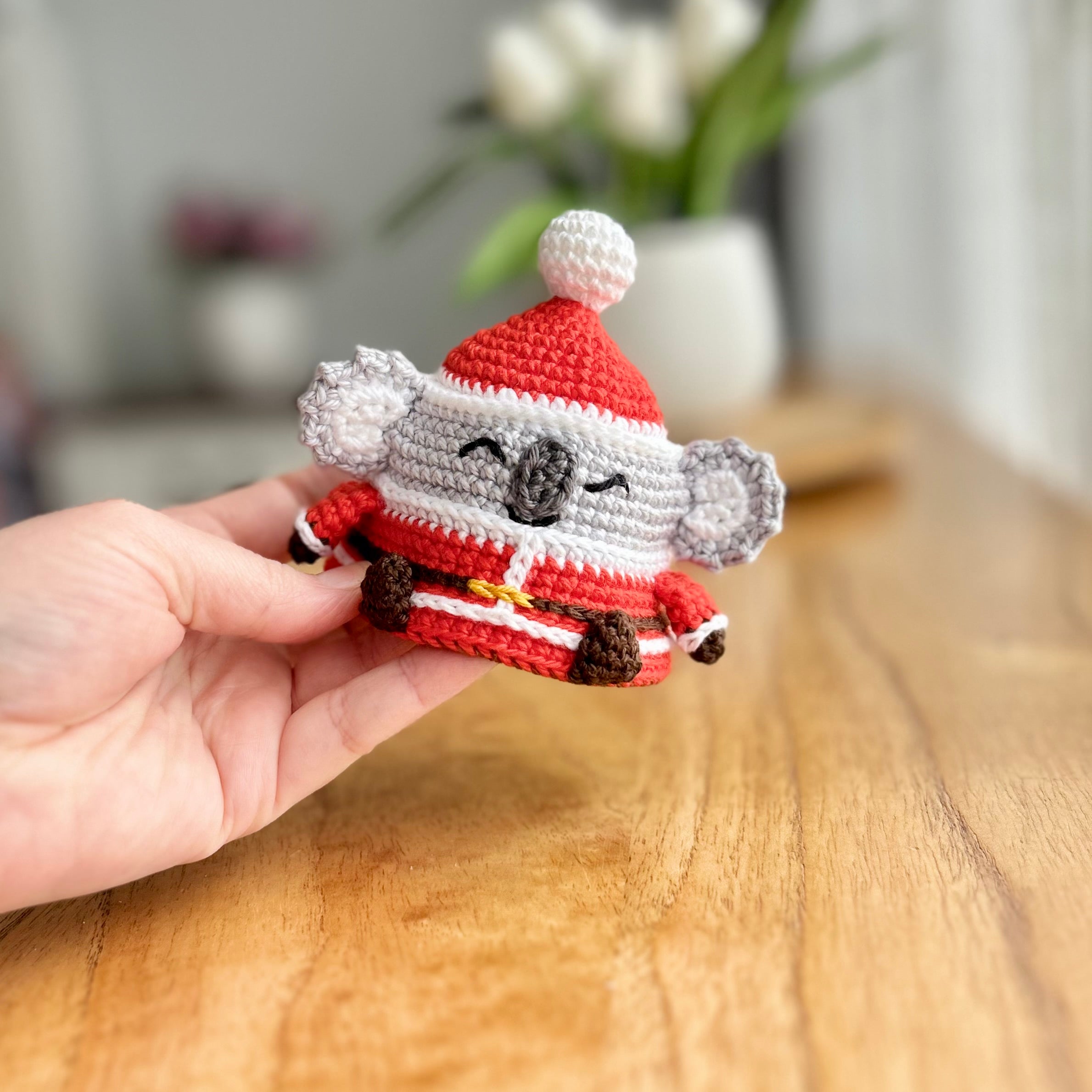 Pre-Order | Reversible Koala & Christmas Tree | Australian Cotton | crochet
