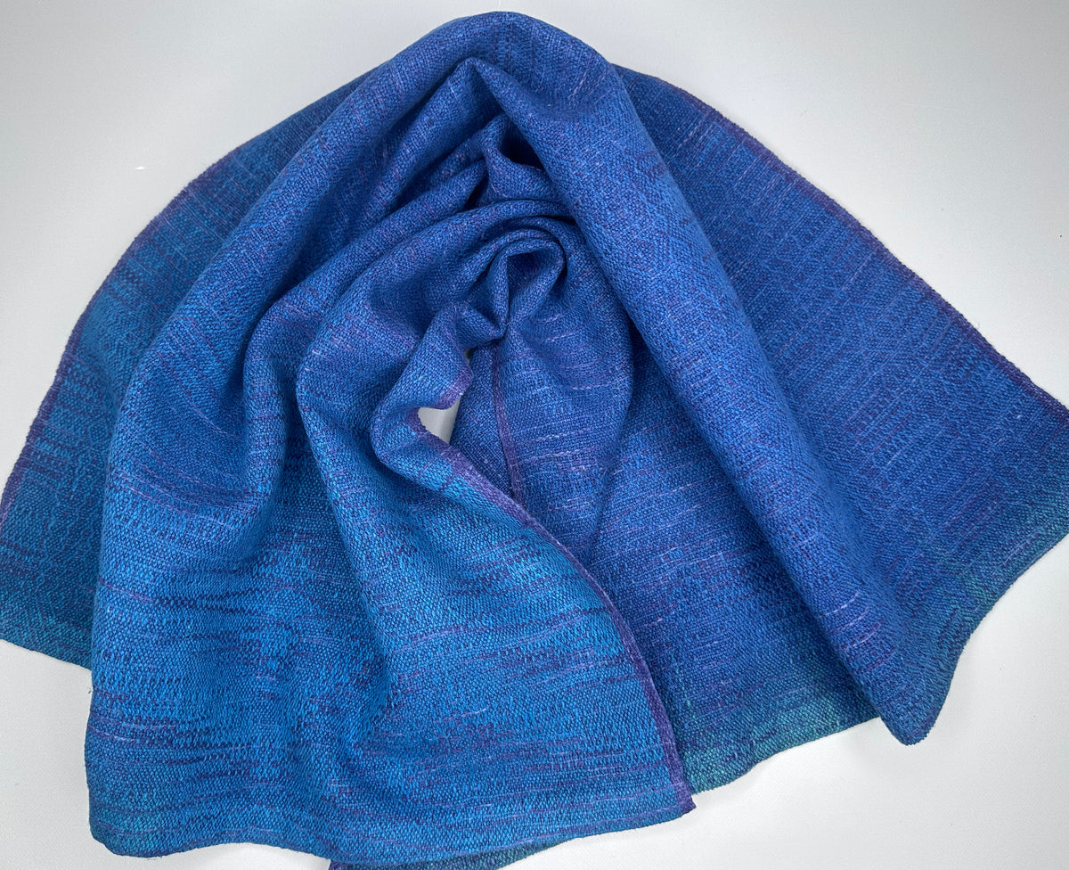 Hand-Dyed and Handwoven Linen/Cotton Tea Towels