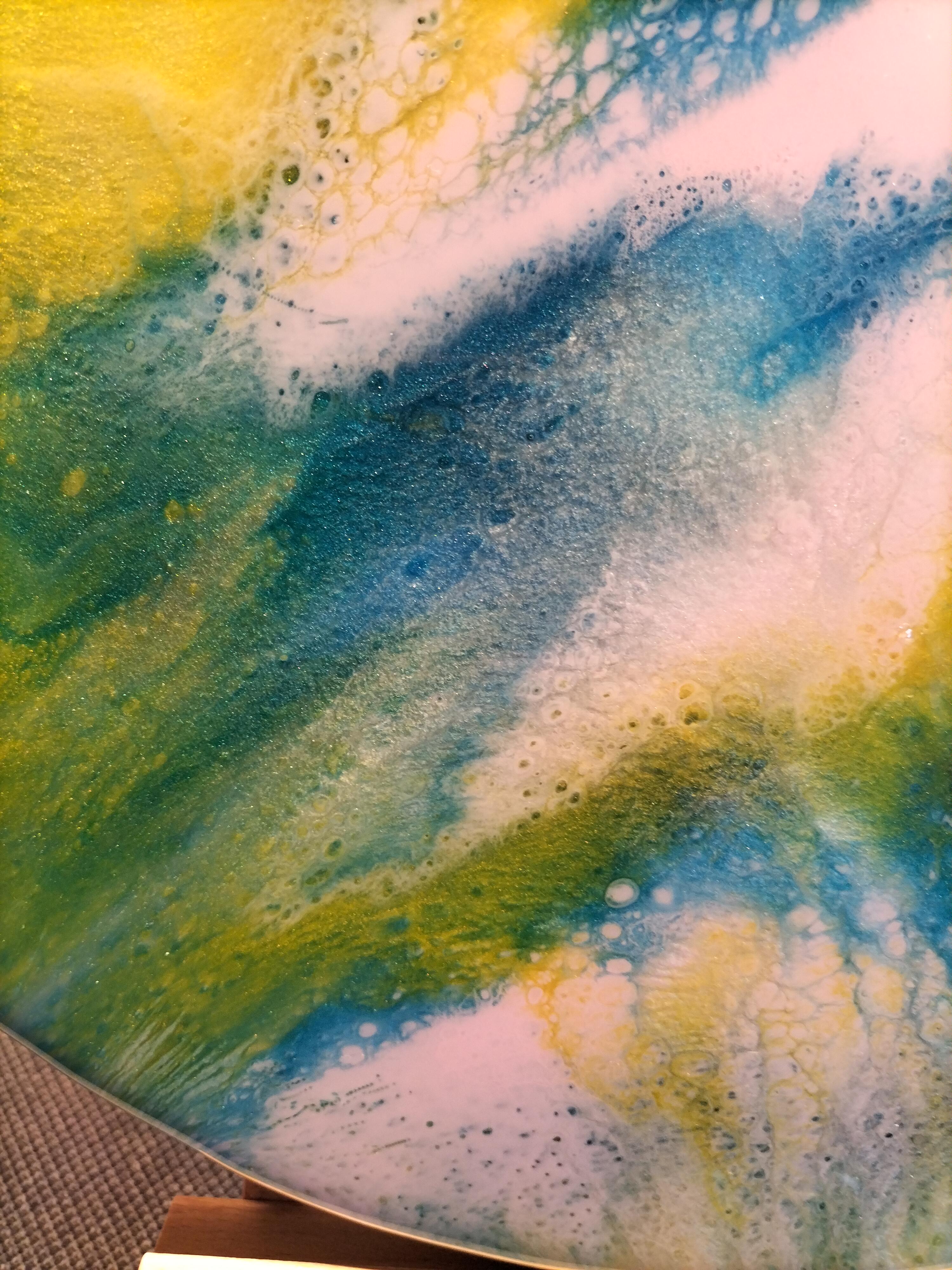 Beautiful colourful wall or display art.