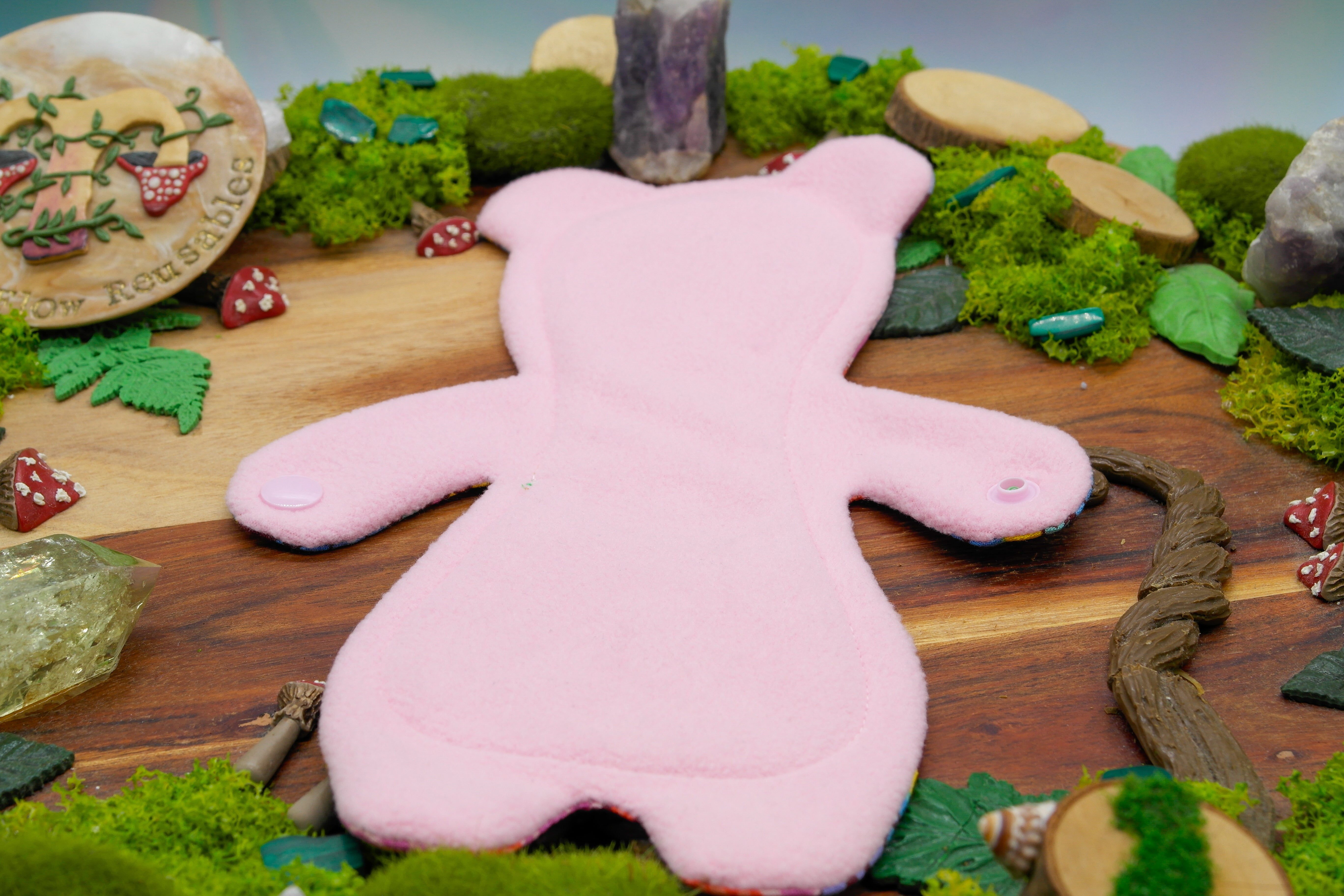 Comfortable reusable cloth pad 10" Moderate (Goldilocks) - idgaf