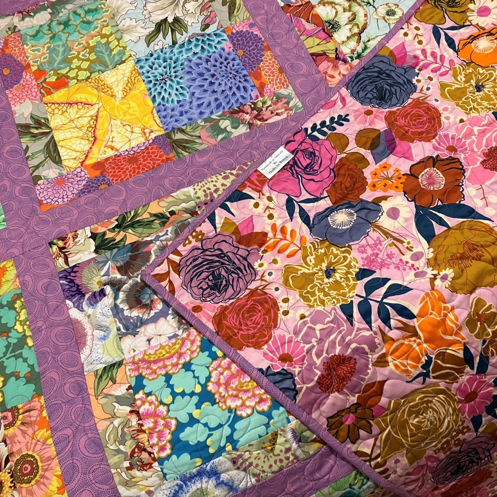 patchwork quilt handmade Australia - Kaffe Fassett fabrics