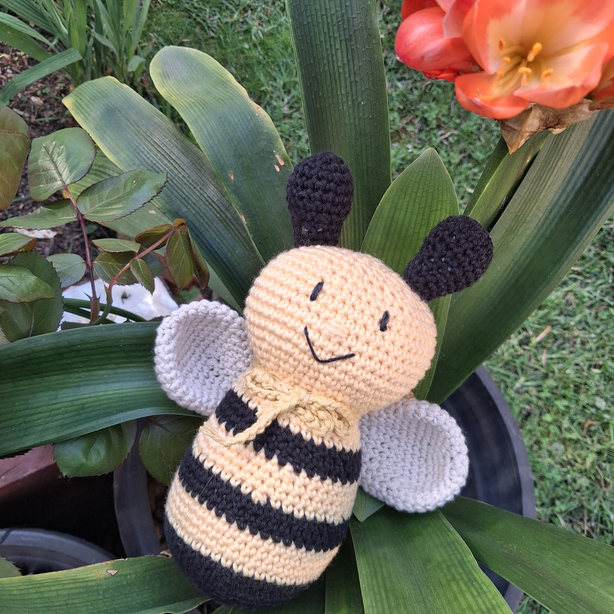 Handmade Crochet Bee - Cotton