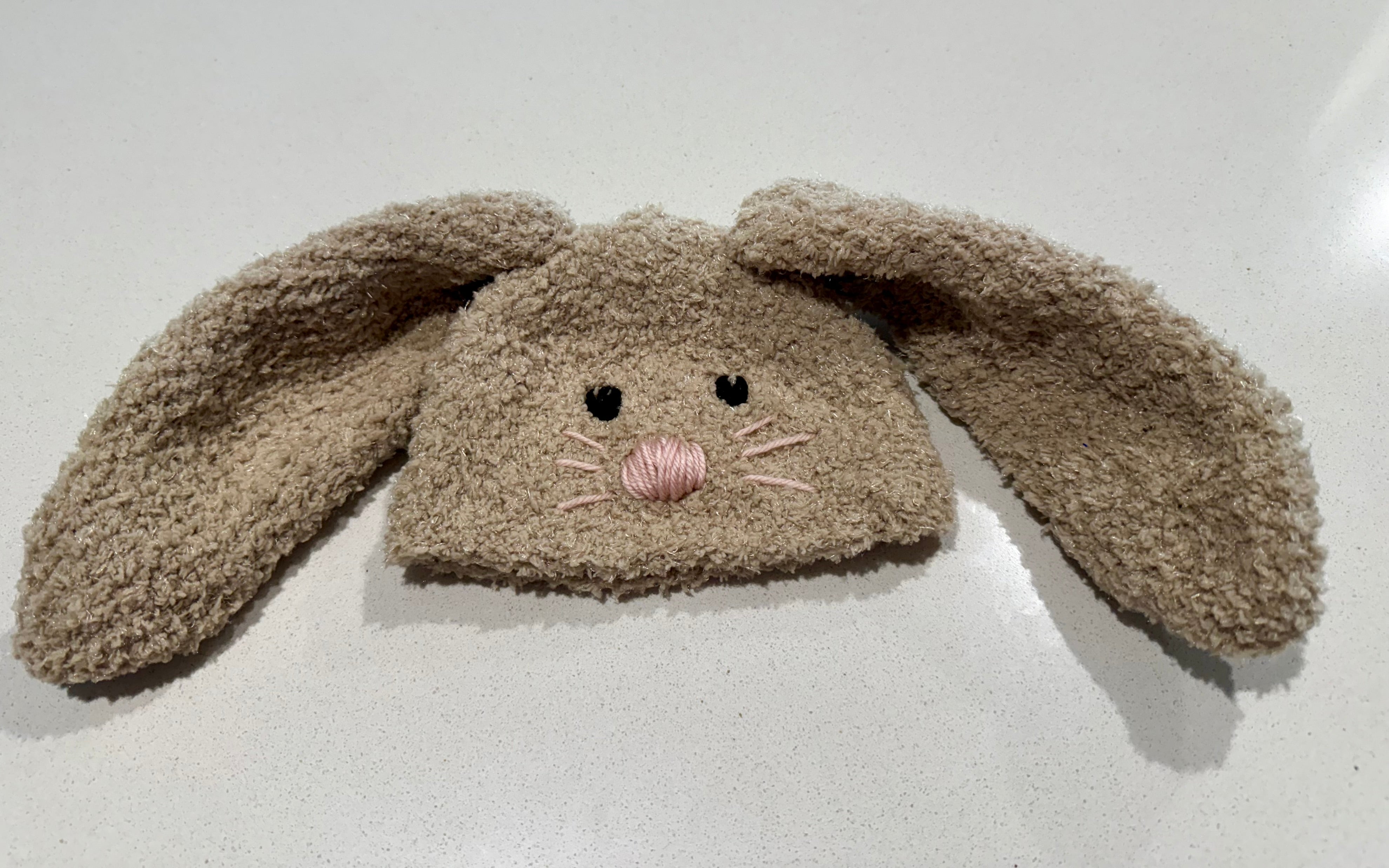 Crochet Bunny Cap with ears