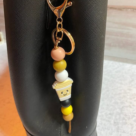Coffee Silicone Keyrings