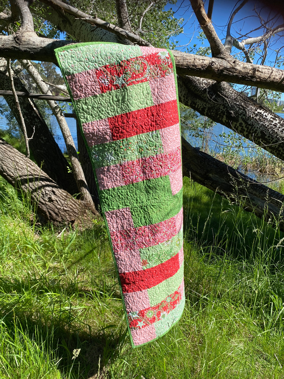 Quilted Christmas Table Runners