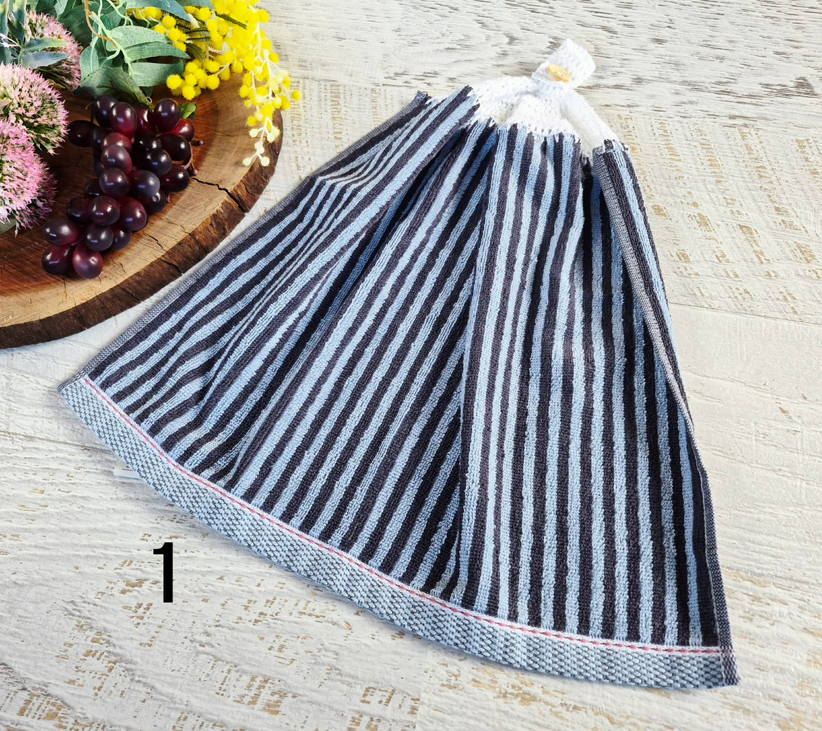 Kitchen Hand Towel | Hanging | Cotton | SINGLE LAYER | 9 Styles - 1-9