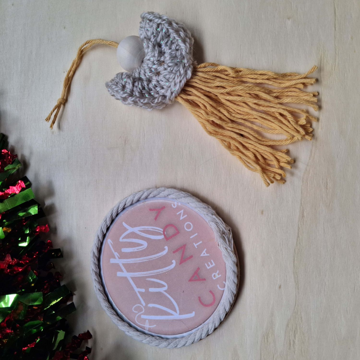 Handmade Crochet Christmas Angel