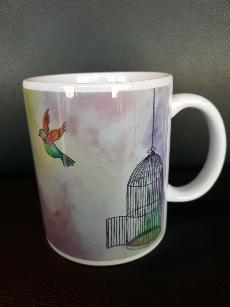 Art Print Breaking Free Mug