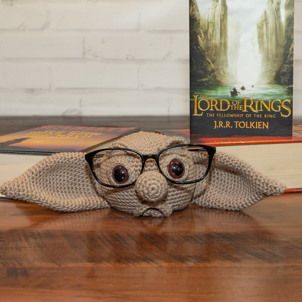 Book Lovers Combo - Frame Buddy and Crocheted Book Sleeve