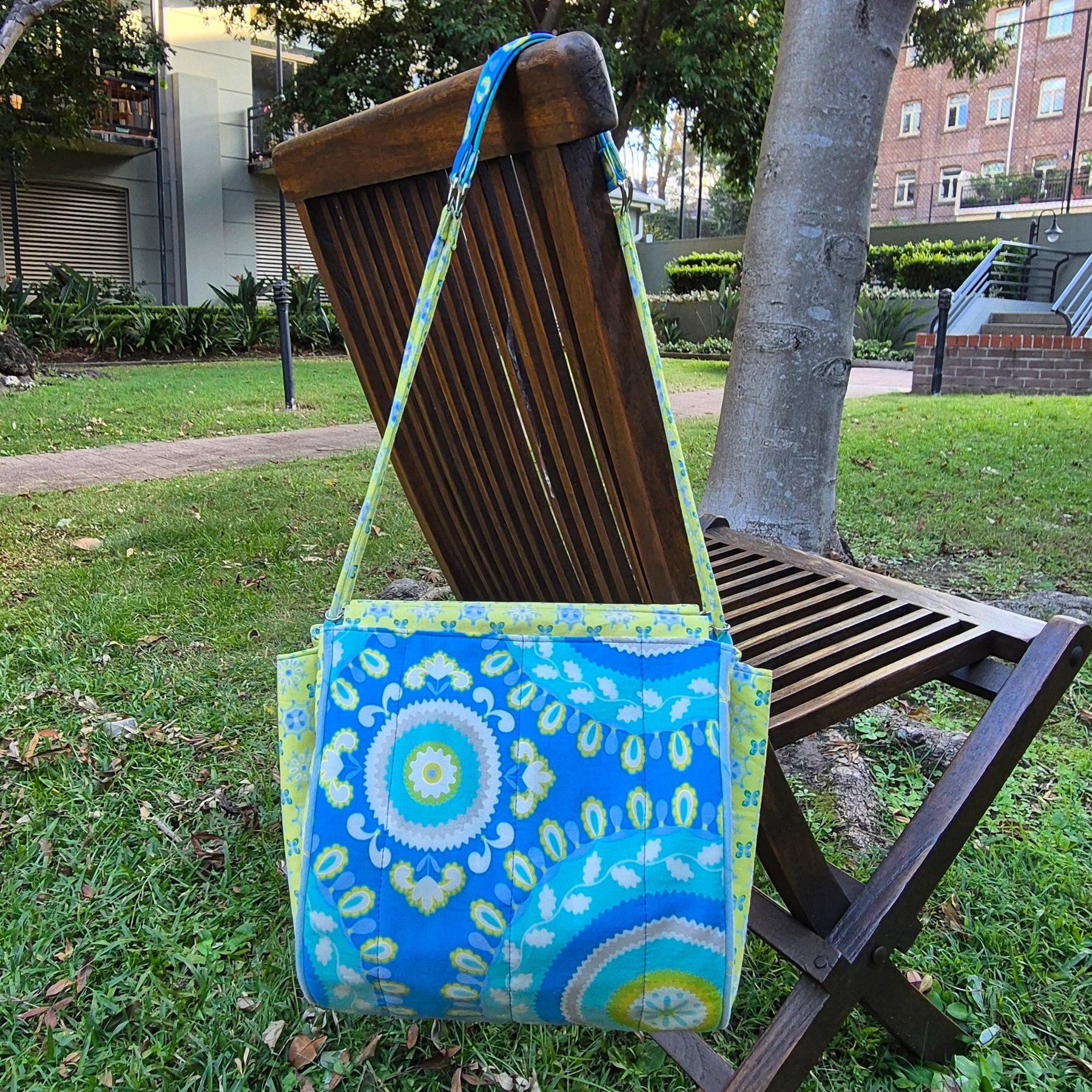 Large Knitting Project Bag – Convertible Shoulder Bag